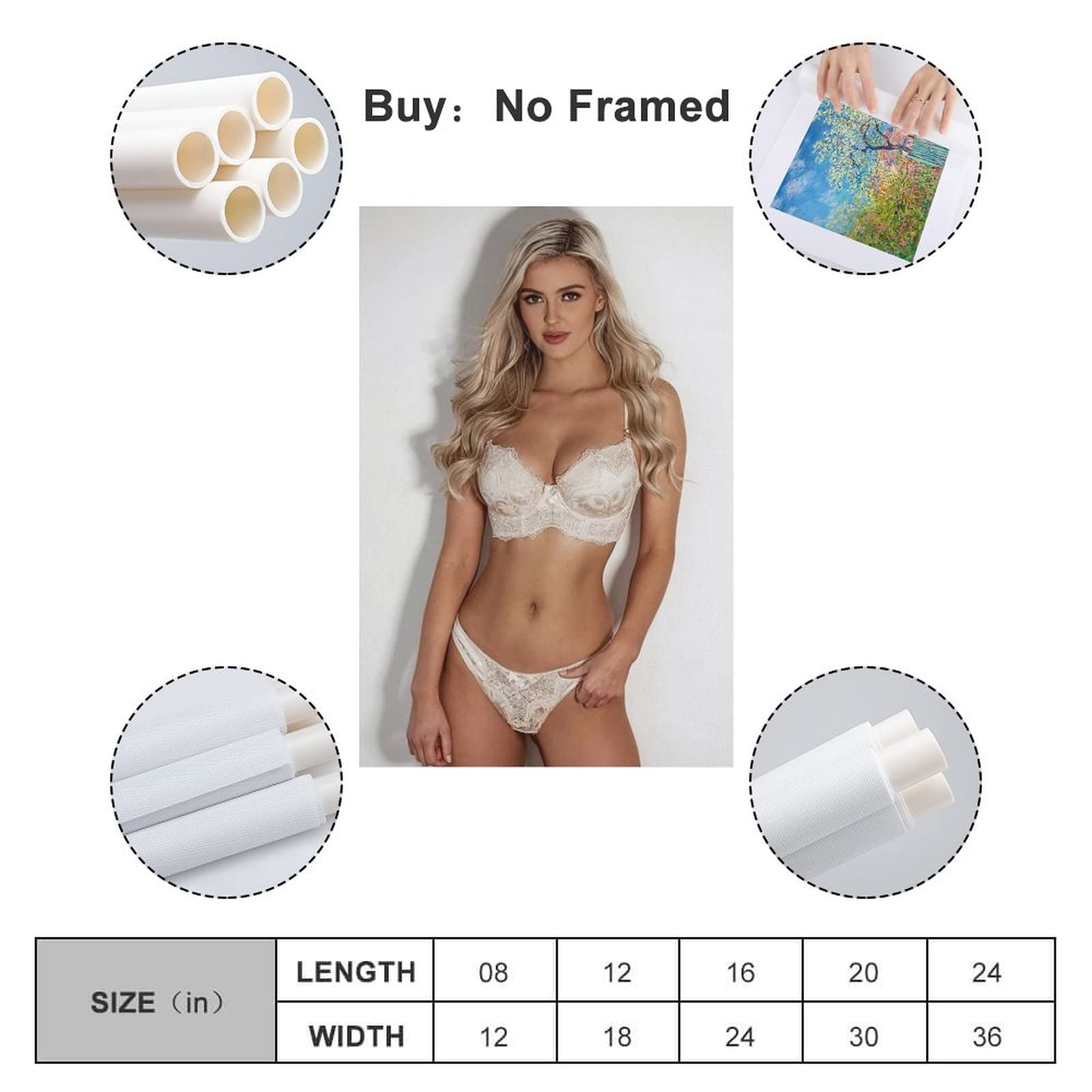 Amazon.co.jp: 美しい女性の絵 巨乳の女の子 ブロンド セクシー